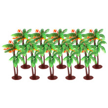 20St Kunststof Mini Palmboom Model Groen Voor Kantoor, Cafe En Huis