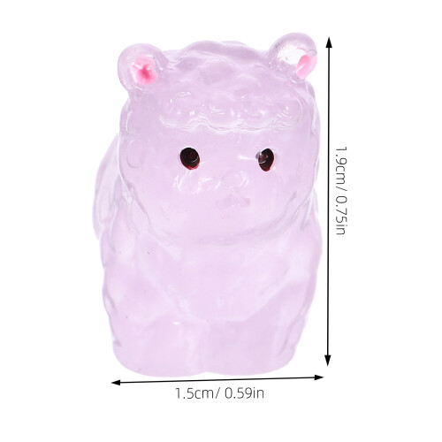 36Stk Mini Resin Figuren Leuchtend Für 2