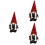 3St Kabouterdecoraties Van Stoffen Voor Kamer En 6