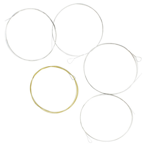 5Pcs Banjotrådar 5-strängs Rostfritt
