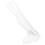 Plastfot Mannequindocka Transparent För Strumpor Och Anklets 9