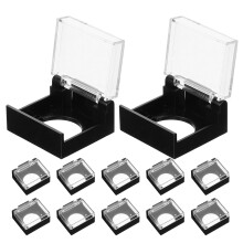 20Pcs Tryckknappslock Säkerhetsströmbrytarlock Skydd