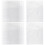 10St PVC Fickor För , Kort, Transparent 6