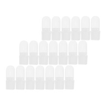 30Pcs Nagellackskyddshållare Manikyr Tumnagel Tips Täcke