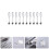 10Pcs Bärbara Makeup Spatlar Skopor För Hudvård Ansiktskräm 3