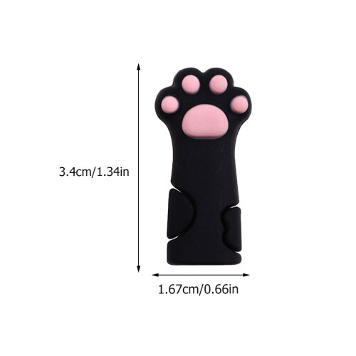 6St Katttass Nagelklippskydd Silikon För Pedikyr 1