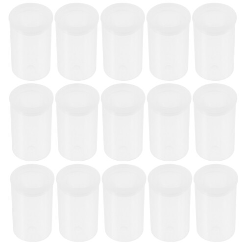 30Pcs Plastfilmaskålar Lock För Förvaring Av Små Tillbehör