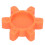 Orange Gummiplommuff Kopplingsdyna Maskintillbehör 6