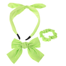 4Sets Leichte Grüne Haarschleifen Und Haarbänder Für