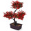 3Pcs Red Fake Bonsai Tree Plastic Simulation Plant for Table Decor 8