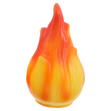 4Stk Kunststoff Flammenlampenschirm Für Garten Terrasse