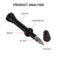 1 Unidad Bomba Vacío Para Bicicleta Presta, Neumáticos 40 Mm