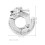 Durable ABS Motorcycle Luggage Hook Front Mount for Motorcycles 2