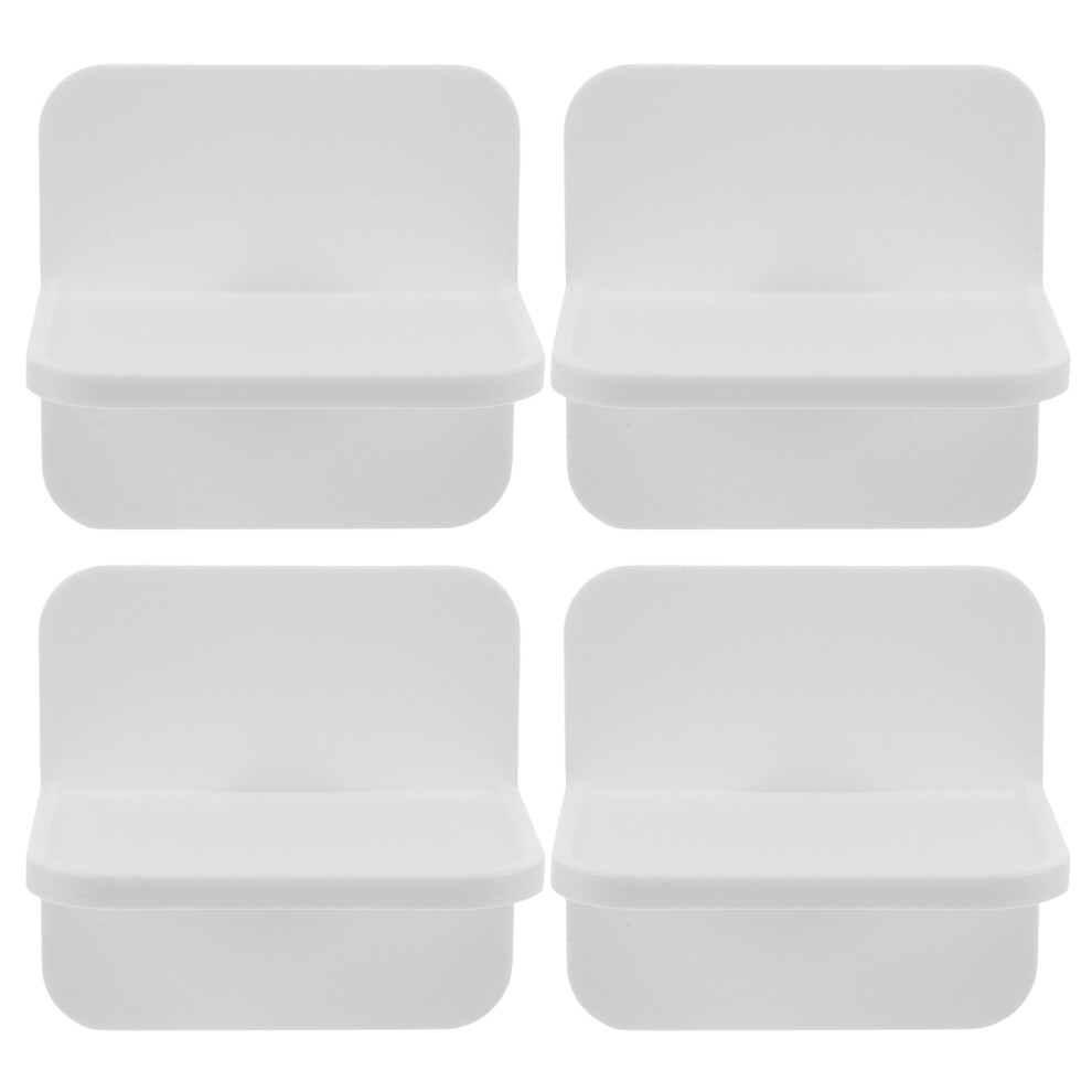 4Pcs Durable Plastic Cabinet Hinges Repair Plates For Use Artibetter