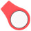 Stylish Red Golf Hat Clip Magnetic Silicone Ball Marker Accessory 1