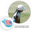 Stylish Red Golf Hat Clip Magnetic Silicone Ball Marker Accessory 8