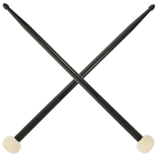 Percussion Mallet Drumsticks Nylon 1 Pair 16.5x1.4x1.4in