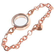 Magnetisk Minneslås Armband För Charms (Roseguld)