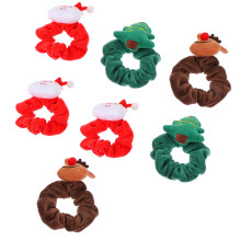 7Stk Christmas Haarbänder Aus Stoff Elastisch Ideal Für Zuhause