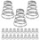 30Pcs Cykelhjul Spännfjäder Rostfritt Snabbkopplingsstift 3