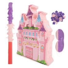 1 Set Prinsessslott Hängande Pinata Godisbehållare För Födelsedagsfest