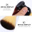Brosse Rasage Manche Bois Nylon Brosse Portable 8