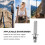10St Slitstarka Alpenstock Tips I Silver, Tungstenstålsmaterial 8