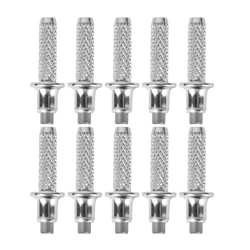 10St Slitstarka Alpenstock Tips I Silver, Tungstenstålsmaterial 1