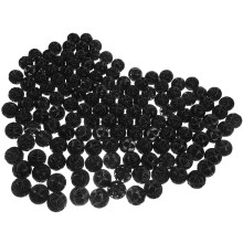 200 Pcs 26 Mm Akvariefilter Bio Bollar För Filtrering Rengöring Svart