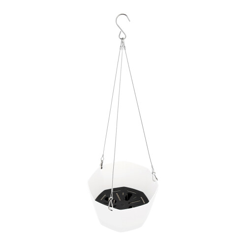 1Set Wit Plastic Hangplant Houder Voor En