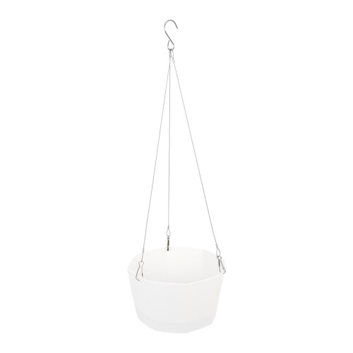 1Set Wit Plastic Hangplant Houder Voor En 1