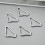 25 Delar Triangle Trampolin, Portabla Spännen, Professionella Ringar 8