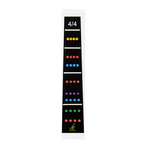 Violin Position Sticker Fingerboard Guide Phonetic 1