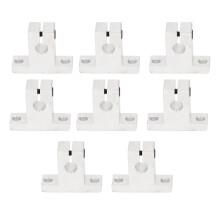 8Pcs Linear Motion Rail Klemmstange Guide
