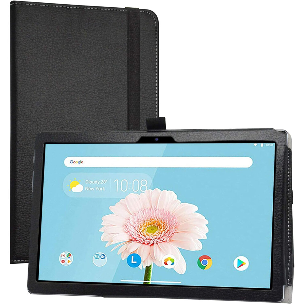 Folio Case For Teclast Tablets - Protective Pu Leather Stand Cover For Teclast P20hd & M40 10.1 Inch Models Black 5906639316817