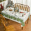 Nappe de Noël Blanche avec Sapins pour Noël Douce Durable 100x140cm 2