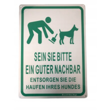 Warnschild 25x35 cm in Deutsch 2 Stück Aluminium — sicherheitsschild metall, hinweisschild außenbereich