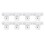 8Pcs Linear Motion Rail Klemmstange Guide 6