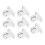 8Pcs Linear Motion Rail Klemmstange Guide 2
