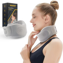 NIMOOD Bande de Soutien Cervical Orthopédique Support Stable du Cou 42-48 cm