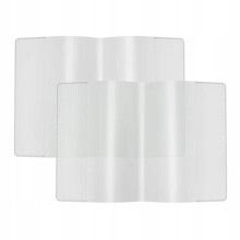 Couverture de protection pour carnet de vaccination 93x130 mm Transparent 4 pcs