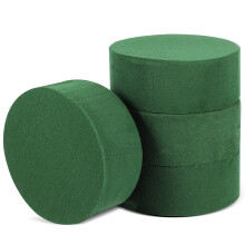 12St Ronde Groene Schuimblokken Voor Bloemschikken En DIY Projecten