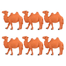 18Stk Orange Resin Figuren Miniaturen Realistisch Für