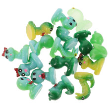 48Stk Miniatur Schlangenfiguren Aus Resin Leuchtend Mini Deko Figur