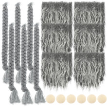 2Sets DIY Kabouterbaard Met Kralen Voor Ambachtelijke Creaties
