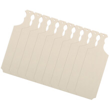 40Ud Tabla Con Mango Madera Beige Para Cortes Y DIY