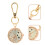4Ud Rosa Dorado Para Médicos Con Clip, 9