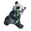 2Pièces 3D Panda En Papier Décoratif Pour 8