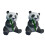 2Pièces 3D Panda En Papier Décoratif Pour 2