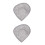 2Pcs Polyester DIY Cap Making Base Sturdy Grey Women's Hat Holder 7